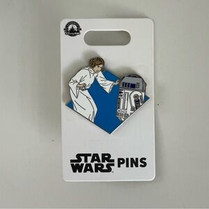 Star Wars Disney Pin Princess Leia R2D2 New With Tags A New Hope Collectors